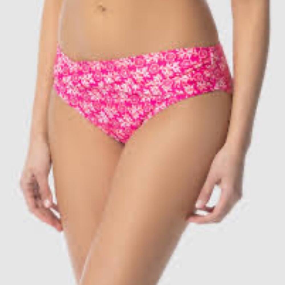 Floral Pink Bikini Bottom